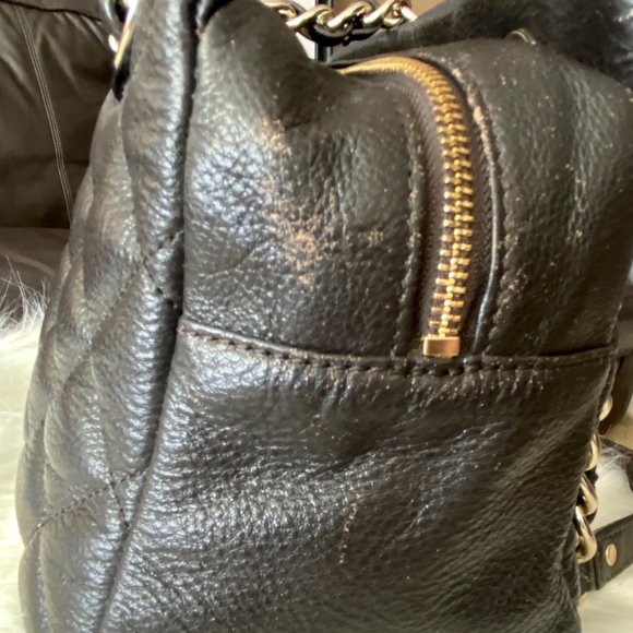 Kate Spade New York Gold Coast Elizabeth Black Leather Shoulder Bag - Picture 12 of 14